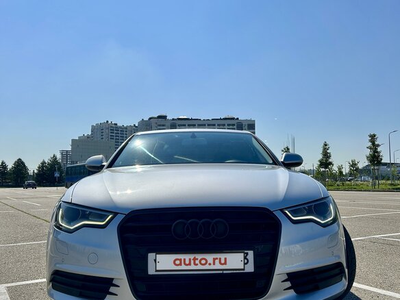 2014 Audi A6 IV (C7), серебристый, 1890000 рублей - вид 9