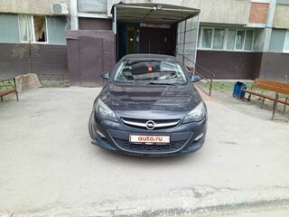 2014 Opel Astra J Рестайлинг, чёрный, 750000 рублей, вид 2