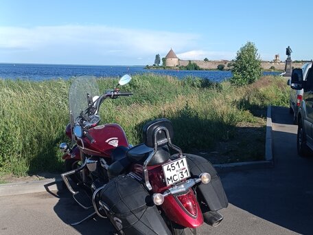 2006 Yamaha XVS1300, красный, 599000 рублей, вид 3