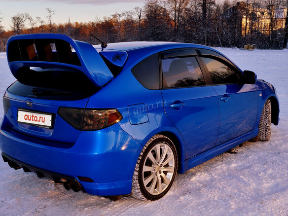2008 Subaru Impreza WRX III, синий - вид 4