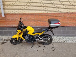 2014 Honda CB 650F, жёлтый, 510000 рублей, вид 1