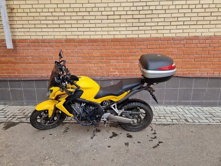 2014 Honda CB 650F, жёлтый, 510000 рублей, вид 1