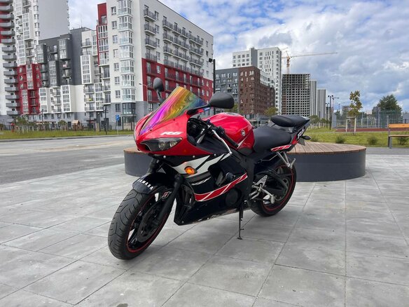 2003 Yamaha YZF-R6, пурпурный, 650000 рублей - вид 10