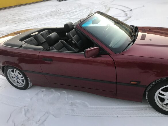 1995 BMW 3 серии 328i III (E36), красный - вид 6