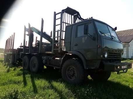 1986 КамАЗ 4310, зелёный, 1000000 рублей, вид 3