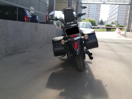 2009 Yamaha XVS1300, чёрный, 483958 рублей, вид 3