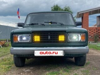 1998 Lada (ВАЗ) 2107, зелёный, 100000 рублей, вид 2