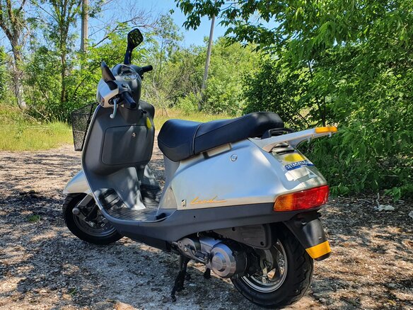 1998 Honda Lead 90, серебристый, 240000 рублей - вид 15