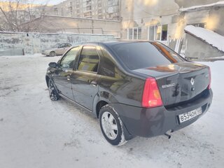 2009 Renault Logan I, чёрный, 450000 рублей, вид 5