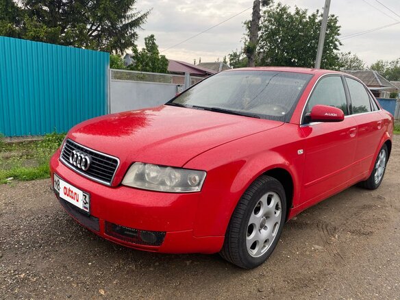 2004 Audi A4 II (B6), красный, 650000 рублей