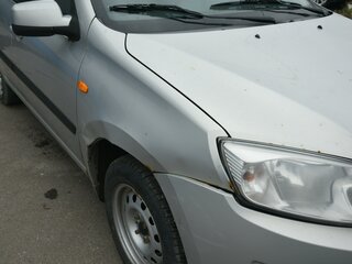 2013 Lada (ВАЗ) Granta I, серебристый, 400000 рублей, вид 5