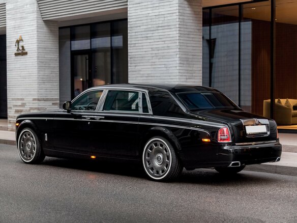 2012 Rolls-Royce Phantom Extended VII Рестайлинг (Series II), чёрный - вид 9
