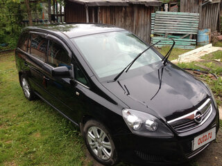 2010 Opel Zafira B Рестайлинг, чёрный, 400000 рублей, вид 1
