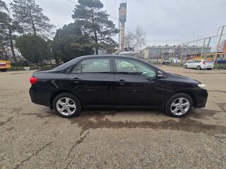 2012 Toyota Corolla X (E140, E150) Рестайлинг, чёрный, 1400000 рублей, вид 4