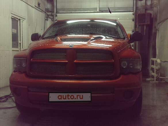 2005 Dodge RAM III (DR/DH), оранжевый - вид 5