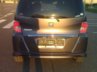 2014 Honda Freed I Рестайлинг 2, серый, 1470000 рублей, вид 3