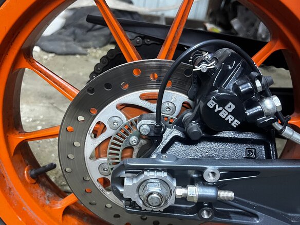 2014 KTM 390 Duke, оранжевый, 420000 рублей - вид 6