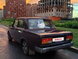 2001 Lada (ВАЗ) 2107, фиолетовый, 145000 рублей, вид 5