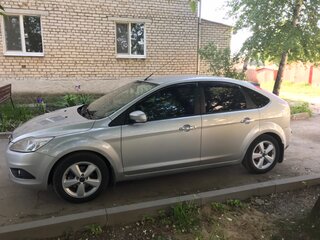2008 Ford Focus II Рестайлинг, серебристый, 340000 рублей, вид 4