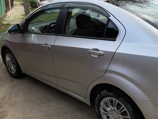2012 Chevrolet Aveo II, серебристый, 510000 рублей, вид 4