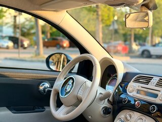 2012 Fiat 500 II, синий, 1150000 рублей, вид 4