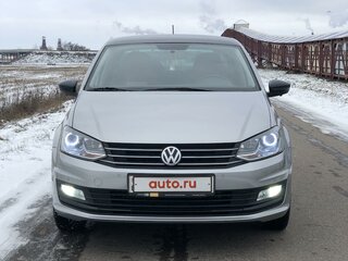 2019 Volkswagen Polo V Рестайлинг, серый, 1300000 рублей, вид 2
