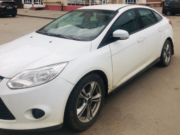 2012 Ford Focus III, белый
