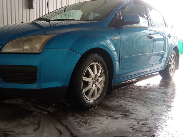2007 Ford Focus II, голубой, 350000 рублей - вид 3