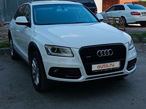 2014 Audi Q5 I (8R) Рестайлинг, белый, 2750000 рублей