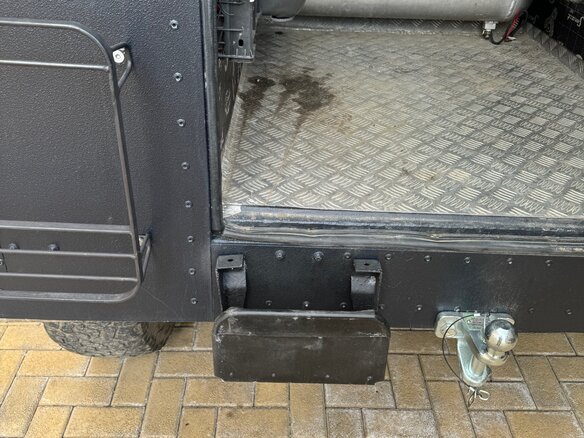 1998 Land Rover Defender 90 I, синий - вид 13