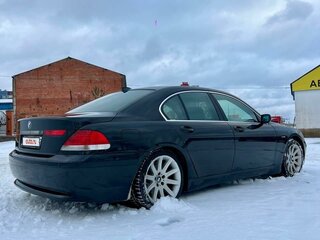 2002 BMW 7 серии 730d IV (E65/E66), чёрный, 1000000 рублей, вид 4