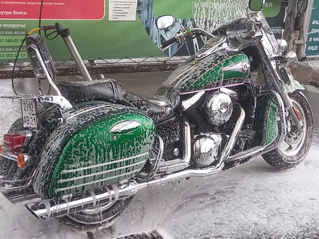 1999 Kawasaki VN1500 Vulcan, зелёный, 525000 рублей, вид 2