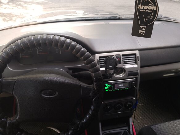 2009 Lada (ВАЗ) Priora I, чёрный, 260000 рублей - вид 4