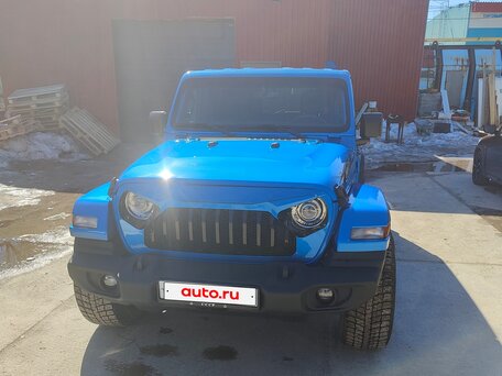2021 Jeep Wrangler IV (JL), синий, 4250000 рублей, вид 2
