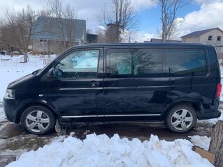 2010 Volkswagen Multivan T5 Рестайлинг, чёрный, 2500000 рублей, вид 4