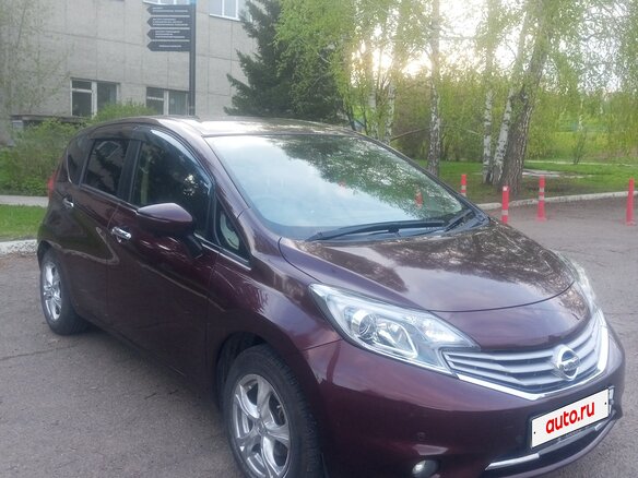 2016 Nissan Note II, красный, 950000 рублей - вид 1