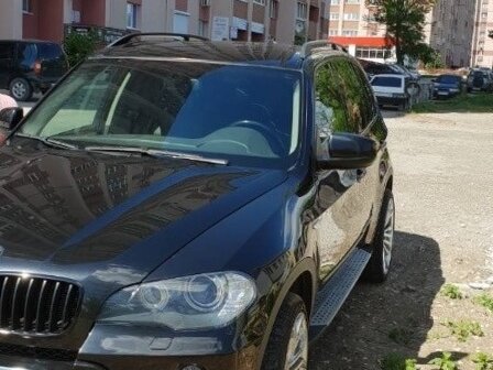 2008 BMW X5 30i II (E70), чёрный