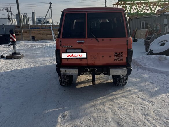 1990 Toyota Land Cruiser Prado 70 Series, оранжевый - вид 35