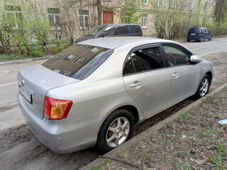 2007 Toyota Corolla Axio X (E140, E150), серый, 650000 рублей, вид 2