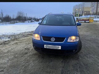 2003 Volkswagen Touran I, синий, 480000 рублей, вид 1