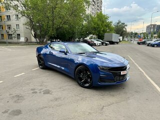 2019 Chevrolet Camaro 10-speed VI Рестайлинг, синий, 3600000 рублей, вид 1