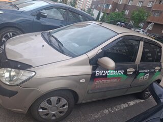 2007 Hyundai Getz I Рестайлинг, бежевый, 550000 рублей, вид 4