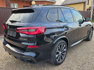 2019 BMW X5 30d IV (G05/G18), синий, 5950000 рублей, вид 4