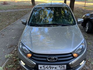 2021 Lada (ВАЗ) Granta I Рестайлинг, серый, 1250000 рублей, вид 2