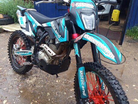 2023 Motoland CRF250, зелёный, 120000 рублей, вид 1