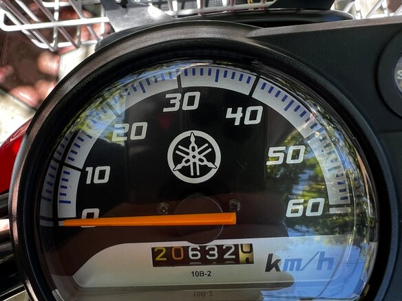 2013 Yamaha Gear, красный, 110000 рублей - вид 2