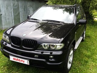 2006 BMW X5 3.0d I (E53) Рестайлинг, чёрный, 1700000 рублей, вид 1
