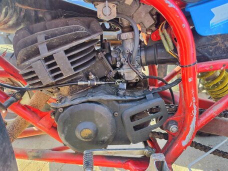 1995 Yamaha Blaster YFS200, синий, 180000 рублей, вид 3