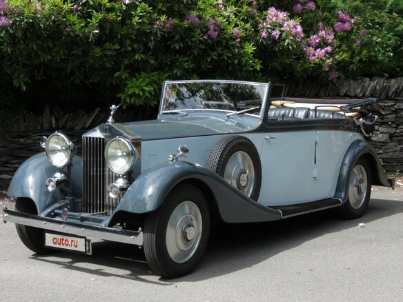 1934 Rolls-Royce 20/25 I, серебристый