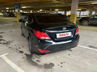 2015 Hyundai Solaris I Рестайлинг, чёрный, 1050000 рублей, вид 4